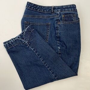 George Denim Capris